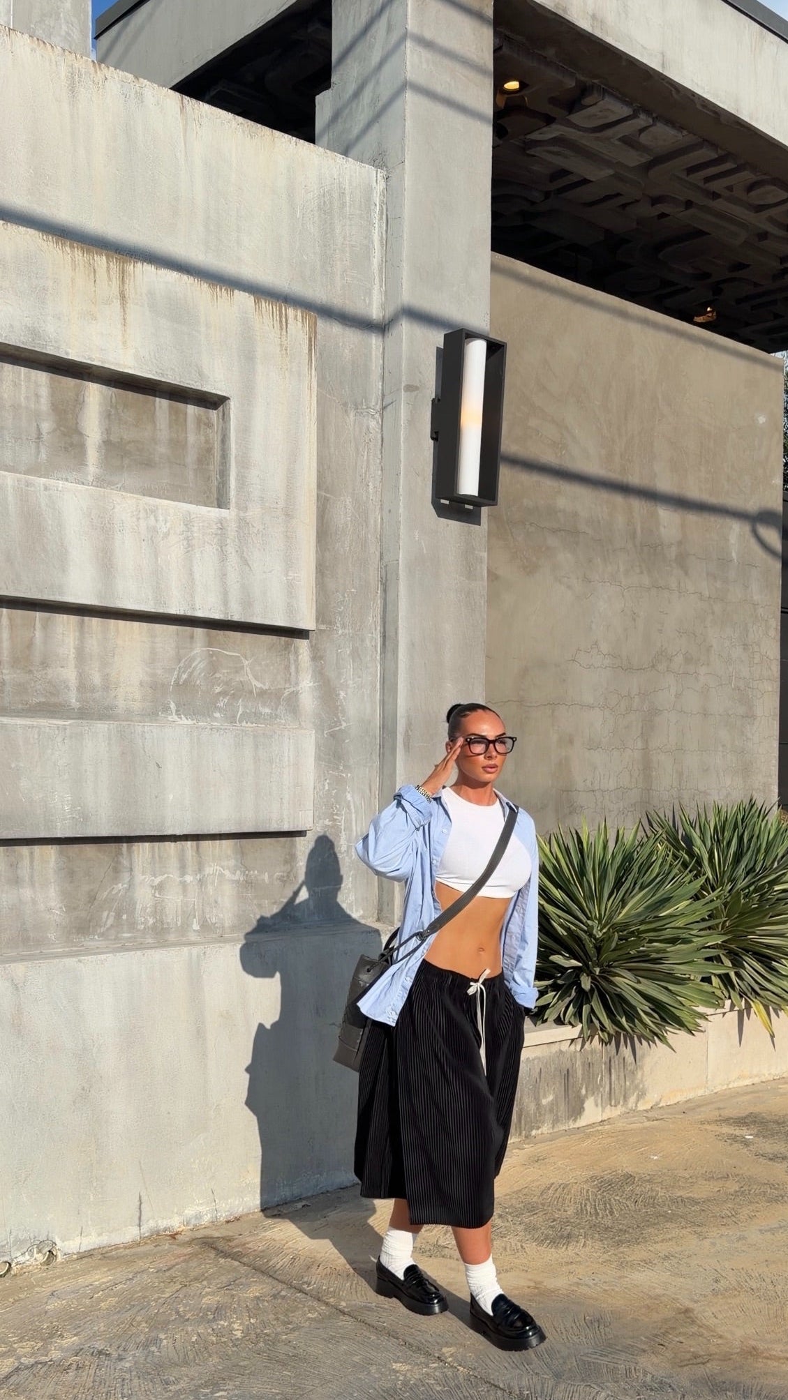 Côtelé Noir Shorts