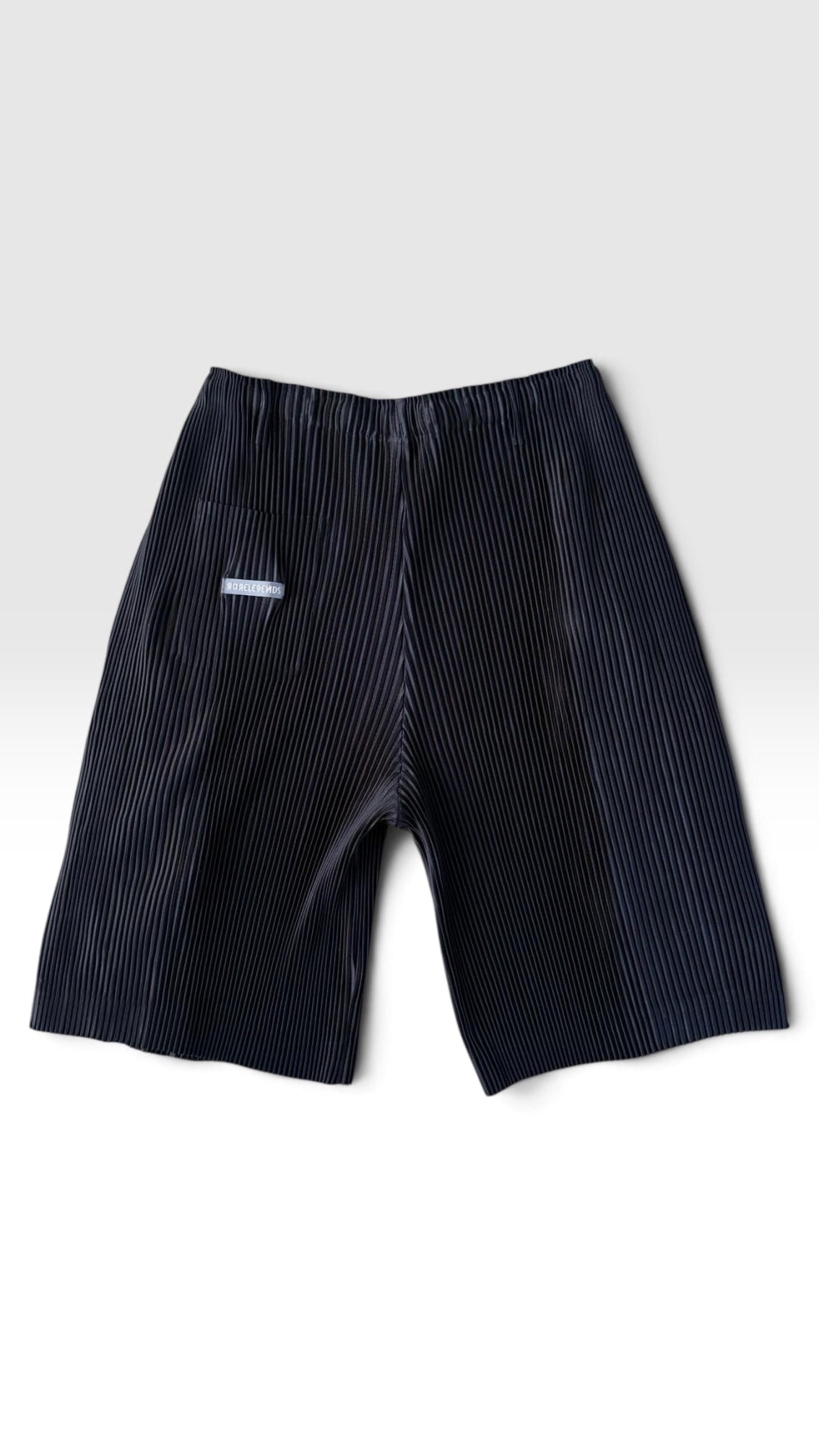 Côtelé Noir Shorts